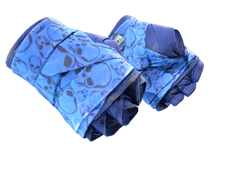 Hand Wraps | Cobalt Skulls (Field-Tested)