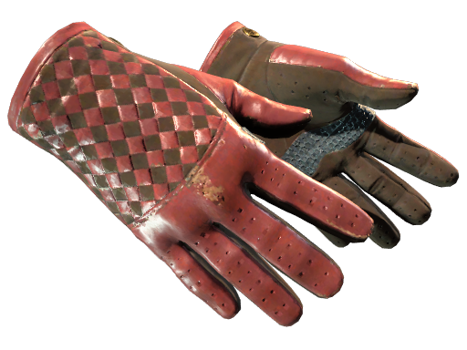 Driver Gloves | Crimson Weave (Field-Tested)