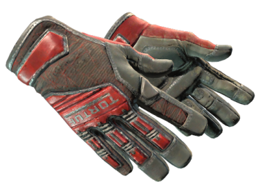 Specialist Gloves | Crimson Web (Field-Tested)