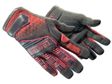 Specialist Gloves | Crimson Kimono (Well-Worn)