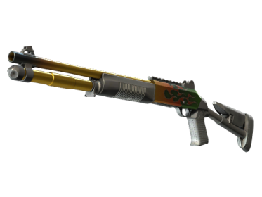 StatTrak™ XM1014 | Teclu Burner (Minimal Wear)