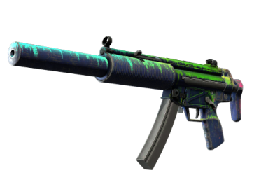 MP5-SD | Phosphor (Battle-Scarred)