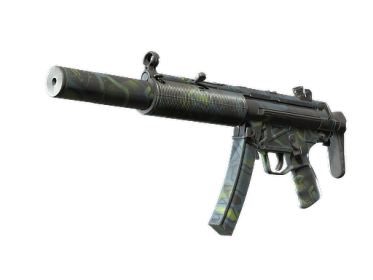 MP5-SD | Lime Hex (Field-Tested)