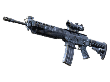 SG 553 | Night Camo (Field-Tested)