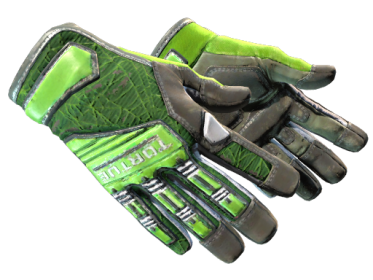 Specialist Gloves | Emerald Web (Field-Tested)