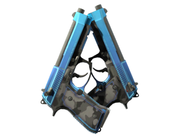 StatTrak™ Dual Berettas | Urban Shock (Minimal Wear)