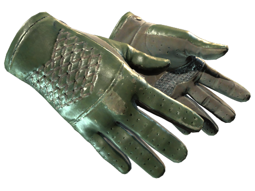 Driver Gloves | Racing Green (Field-Tested)