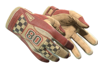 ★ Sport Gloves | Red Racer (Well-Worn)