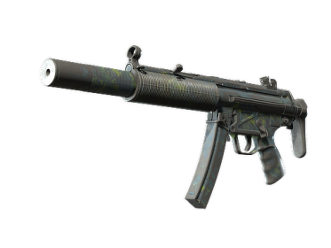 MP5-SD | Lime Hex (Battle-Scarred)