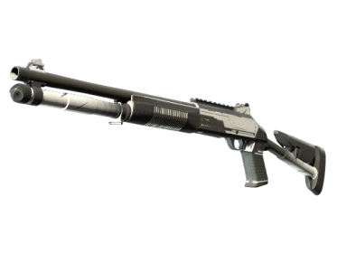 StatTrak™ XM1014 | Black Tie (Well-Worn)